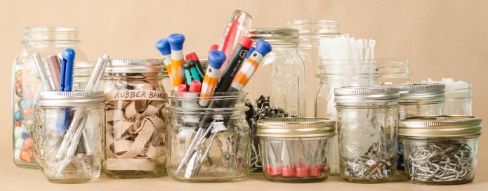 Stockage de vis, clous et vis