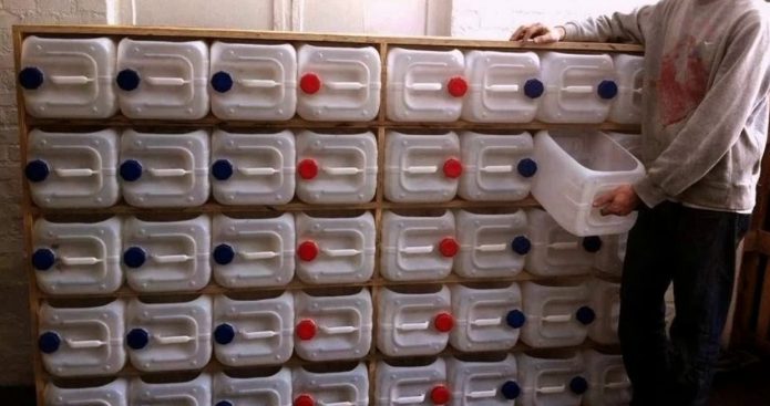 Stockage de vis, clous et vis