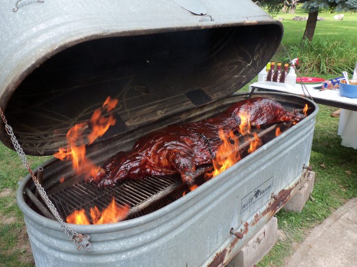 Fumoir maison de deux bains pour enfants