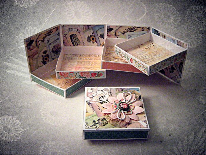 Boîte sophistiquée de boîtes de bonbons