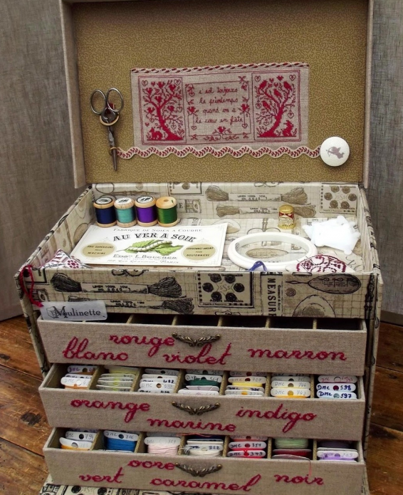 Organisateur pratique pour une couturière