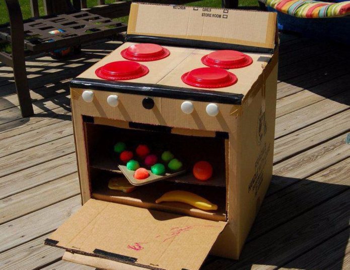 Grande plaque jouet cuisinière