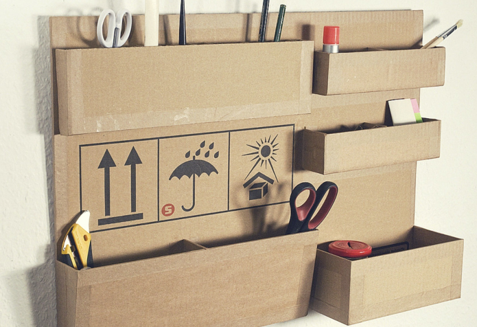 Organisateur de boîte suspendue