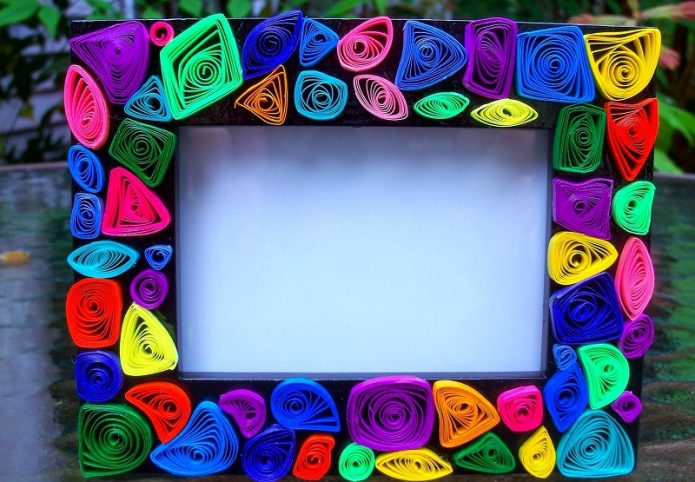 Cadre photo Quilling