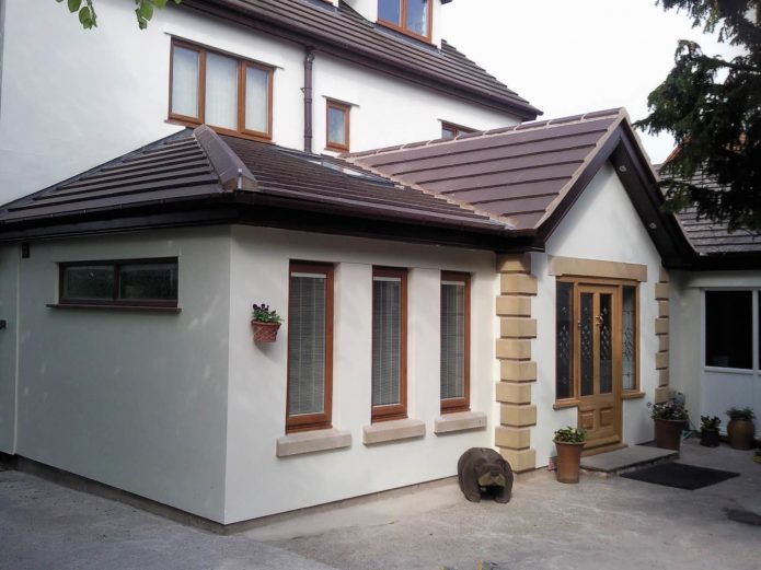 Maison avec une extension