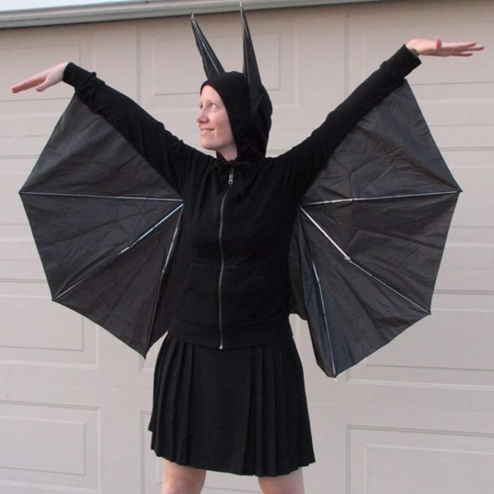 Costume de chauve-souris parapluie