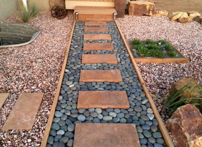 Chemin du pays de galets