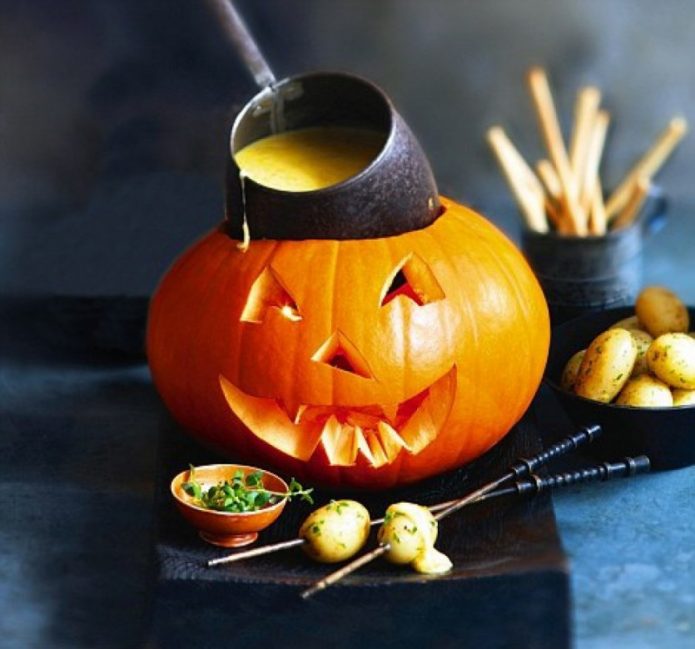 Lampe de citrouille d'Halloween