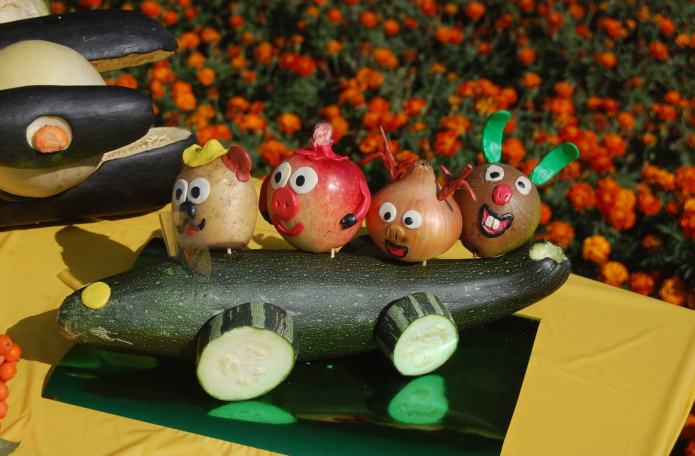 Smeshariki de fruits et légumes