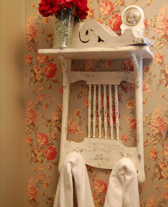 Cintre de salle de bain simple mais élégant