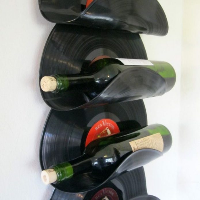 Organisateur de bouteilles record