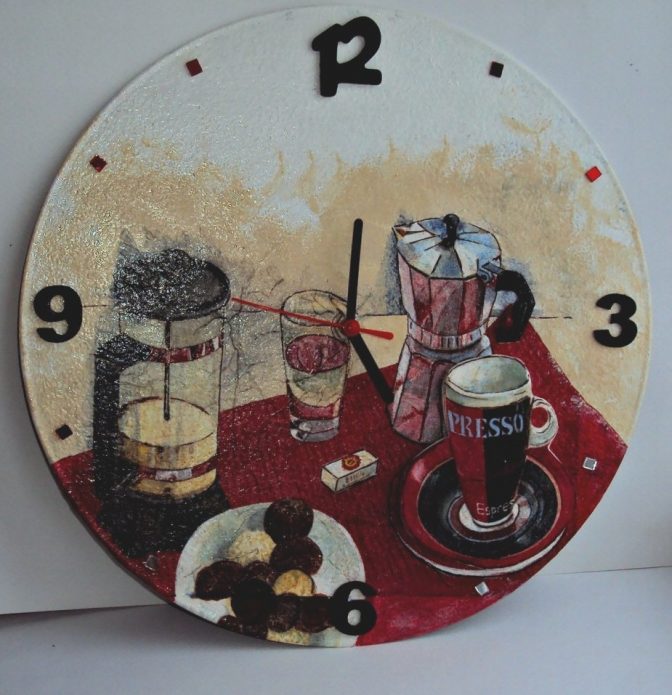 Montre spectaculaire à partir d'une plaque