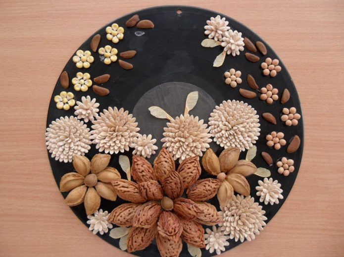 Panneau alimentaire sur une plaque