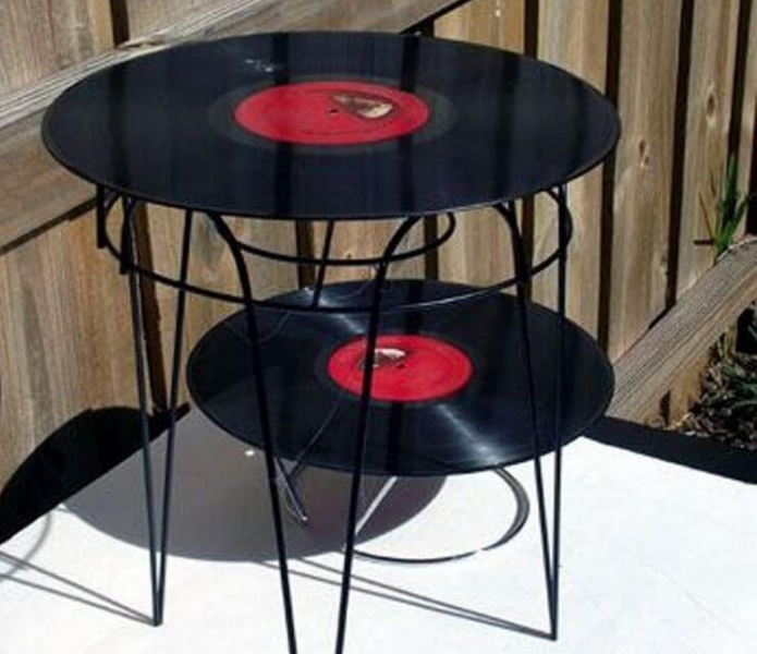 Table disque vinyle