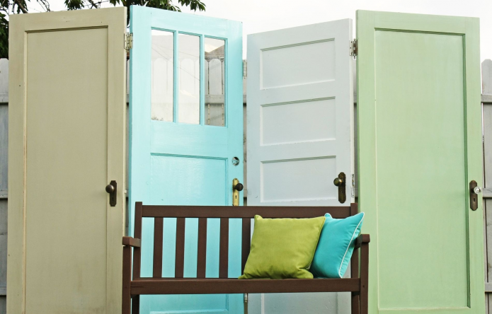 Écran de la porte au chalet