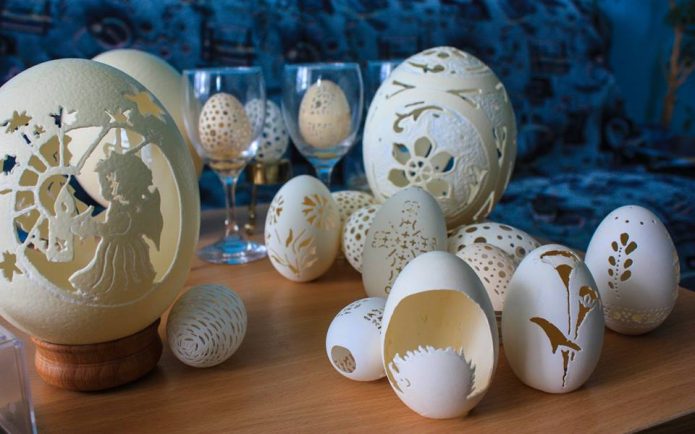 Sculptures de coquillages