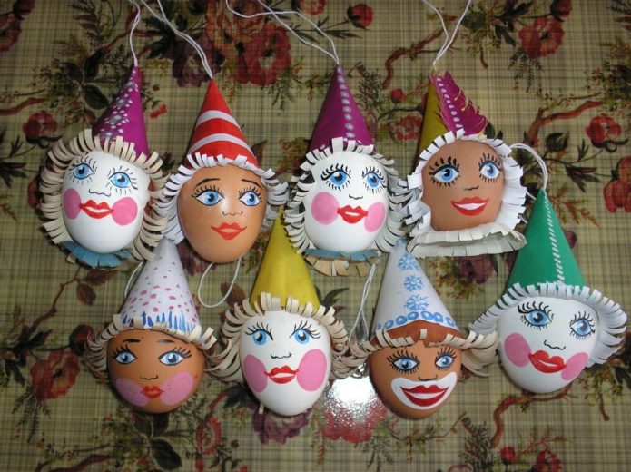 Décorations de Noël de la coquille