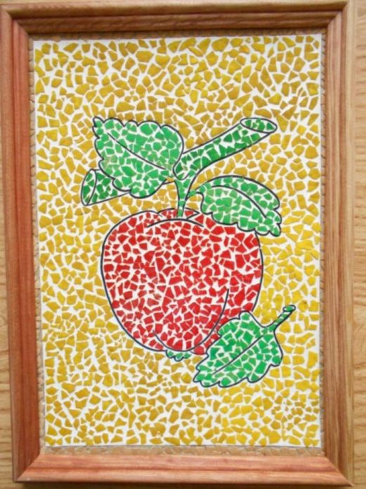 Panneau bébé à partir d'une coquille