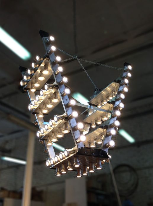 Lustre à échelle créative